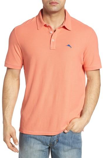 Men's Tommy Bahama Tropicool Spectator Pique Polo, Size - Red