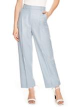 Women's Sandro Wide Leg Trousers Us / 34 Fr - Blue