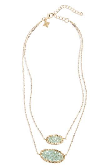 Women's Panacea Crystal Over Layered Necklace