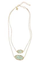 Women's Panacea Crystal Over Layered Necklace