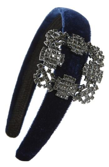 Natasha Buckle Headband, Size - Blue