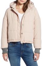 Women's Splendid Dakota Puffer Hooded Jacket - Pink