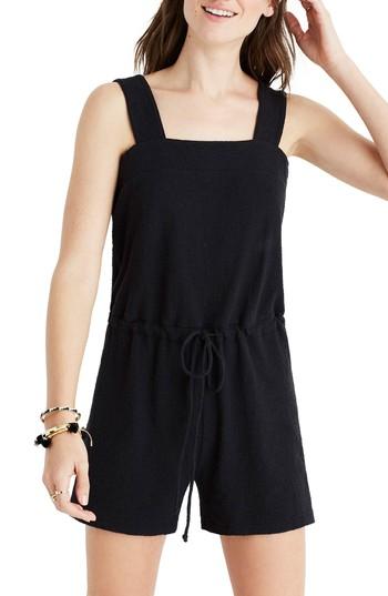 Women's Madewell Suzette Jacquard Cotton Romper