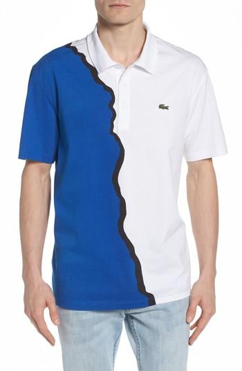 Men's Lacoste 85th Anniversary Graphic Jersey Polo