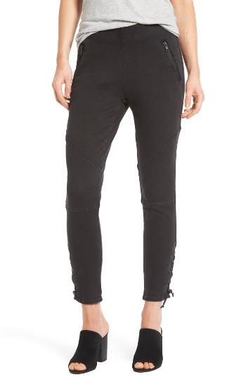 Women's Trouve Lace-up Denim Leggings