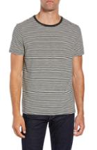 Men's Atm Anthony Thomas Melillo Stripe T-shirt - Black