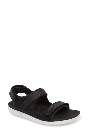 Women's Fitfflop Neoflex(tm) Back Strap Sandal M - Black
