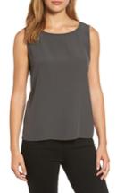 Women's Eileen Fisher Tencel Blend Tank, Size - Brown