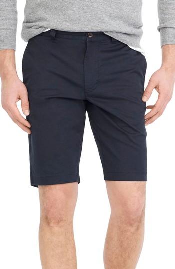 Men's J.crew Stretch Shorts - Blue