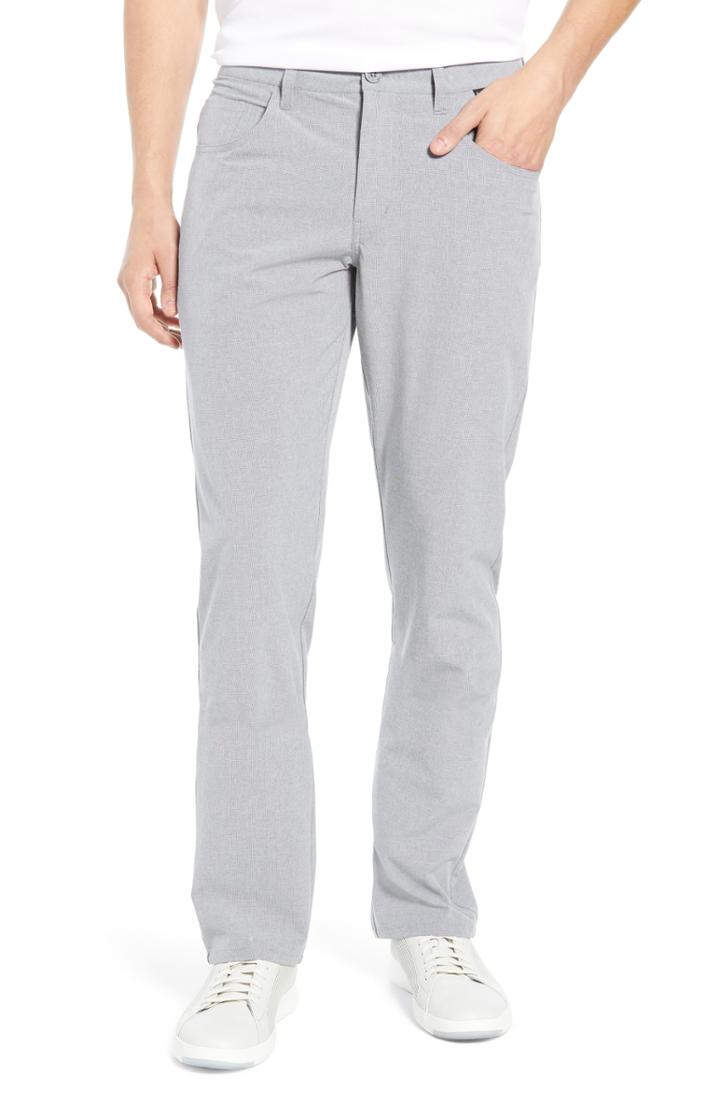 Men's Travis Mathew Beckladdium Regular Fit Performance Pants - Grey