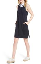 Women's 1901 Poplin Collar Knit Dress - Blue
