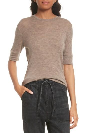 Women's Vince Short Sleeve Top - Brown