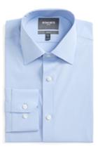 Men's Bonobos Jetsetter Slim Fit Stretch Solid Dress Shirt 33 - Blue