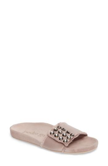 Women's Pedro Garcia Arabella Crystal Slide Sandal .5us / 39.5eu - Pink