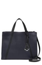 Botkier Trinity Leather Satchel - Blue