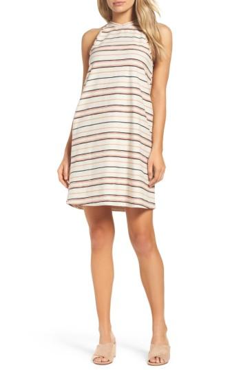 Women's Knot Sisters Field Day Stripe Dress - Beige