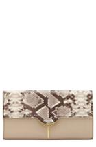 Vince Camuto Zana Leather Clutch - Brown