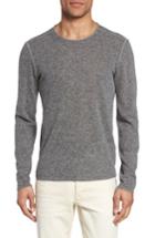 Men's John Varvatos Star Usa Crewneck Sweater, Size - Grey