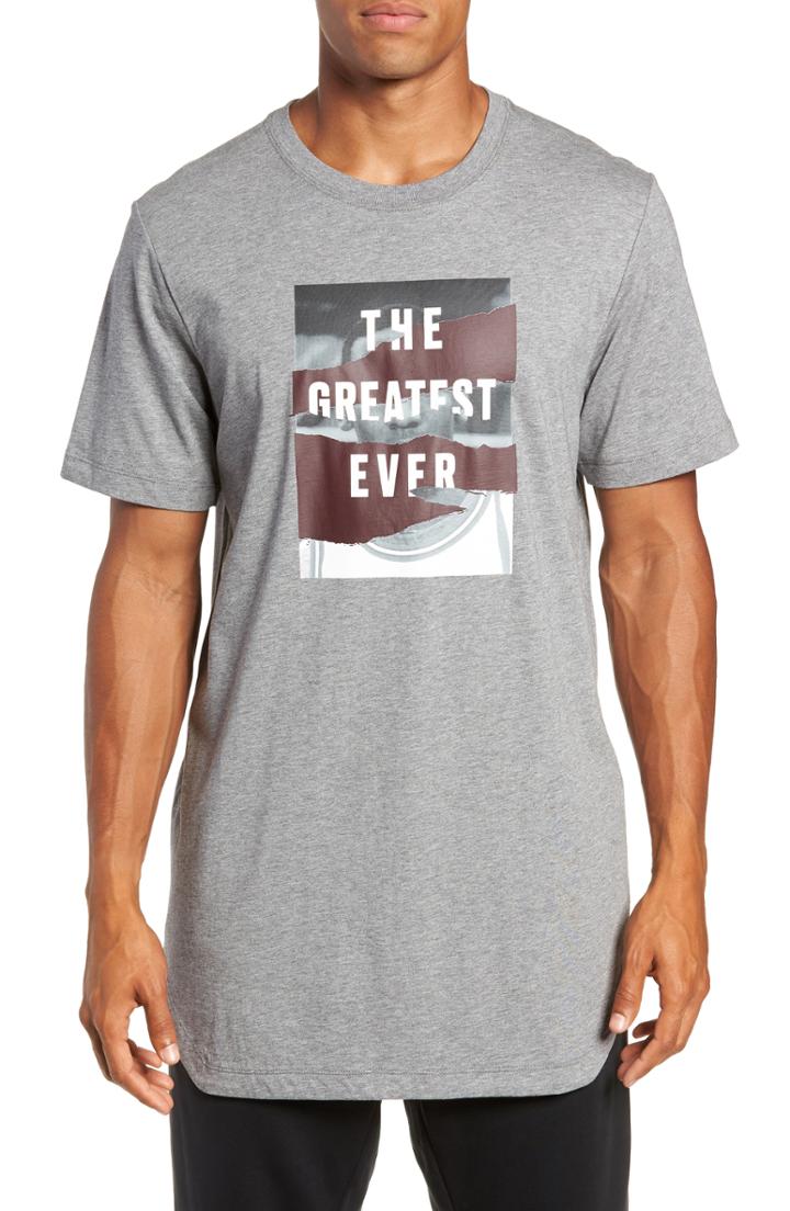 Men's Nike Jordan Longline T-shirt R - Grey