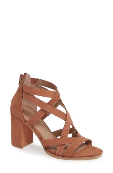 Women's Chinese Laundry Shawnee Strappy Sandal M - Brown