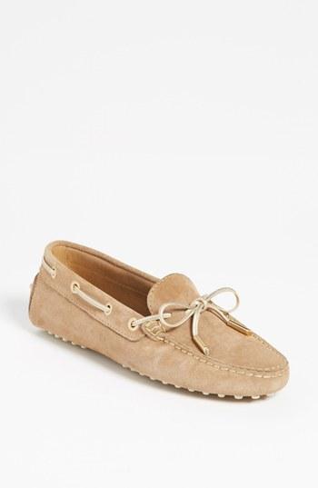 Tod's 'gommini' Moccasin Womens Tobacco/