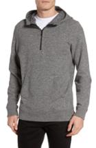 Men's Jason Scott Hudson Quarter Zip Hoodie - Grey