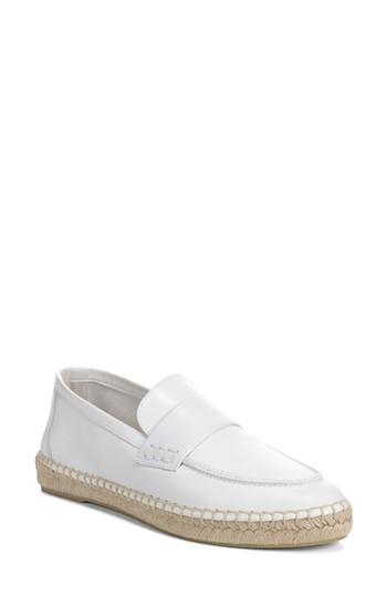 Women's Vince Daria Espadrille Loafer M - White