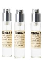 Le Labo Tonka 25 Eau De Parfum Natural Spray Travel Tube Refill Trio