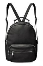 Urban Originals On My Own Faux Leather Backpack - Black