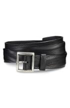 Men's Allen Edmonds Radcliff Avenue Leather Belt - Black