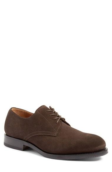 Men's Aquatalia 'vance' Plain Toe Derby M - Brown
