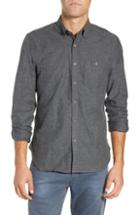Men's Todd Snyder + Champion Brushed Cotton & Cashmere Twill Sport Shirt - Grey