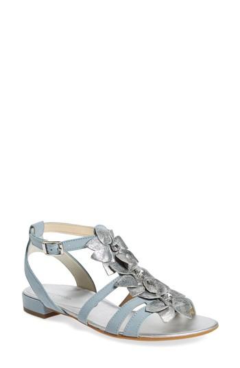 Women's Paul Green Norien Embellished Flower Sandal Us / 4.5uk - Blue