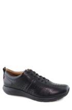 Men's Marc Joseph New York Grand Central Perforated Sneaker .5 M - Black