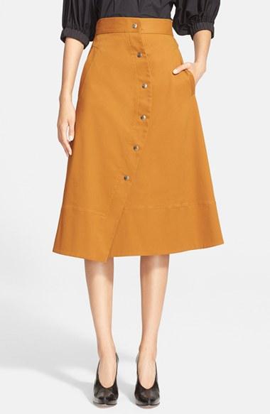 Women's Rachel Comey 'bent' Microtwill Skirt