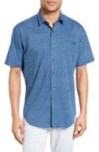 Men's James Campbell Sanders Print Sport Shirt