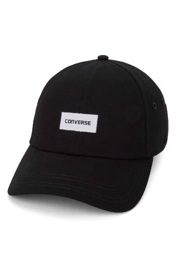 Men's Converse Charles Baseball Cap - Black