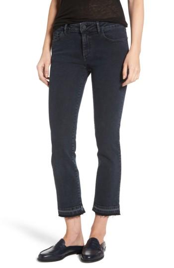 Women's Dl1961 Mara Ankle Snap Straight Leg Jeans - Blue