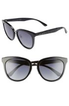 Women's Jimmy Choo Cadefs 55mm Sunglasses - Black Glitter
