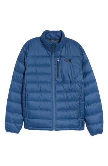 Men's The North Face 'aconcagua' Goose Down Jacket - Blue
