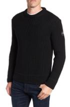 Men's Canada Goose Galloway Regular Fit Merino Wool Sweater - Black