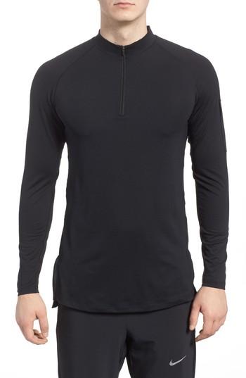Men's Nike Pro Fitted Utility Dry Tech Sport Top - Black