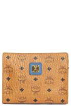 Mcm Small Visetos Zip Pouch - Brown