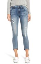 Women's Kut From The Kloth Reese Ripped Ankle Slim Jeans - Blue