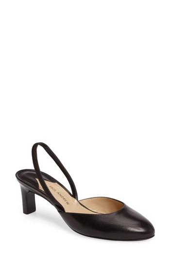 Women's Paul Andrew Celestine Slingback Pump Us / 38eu - Black