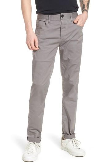 Men's James Perse Slim Straight Leg Pants - Grey