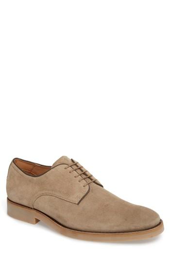 Men's John W. Nordstrom Santino Plain Toe Derby M - Blue