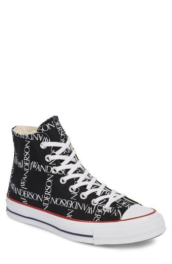 Men's Converse X Jw Anderson Chuck Taylor All Star 70 Grid Sneaker .5 M - Black
