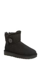 Women's Ugg 'mini Bailey Button Ii' Boot M - Black