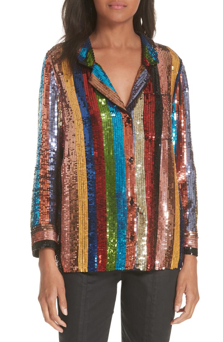 Women's Chaus Marled Knit Slub Sweater